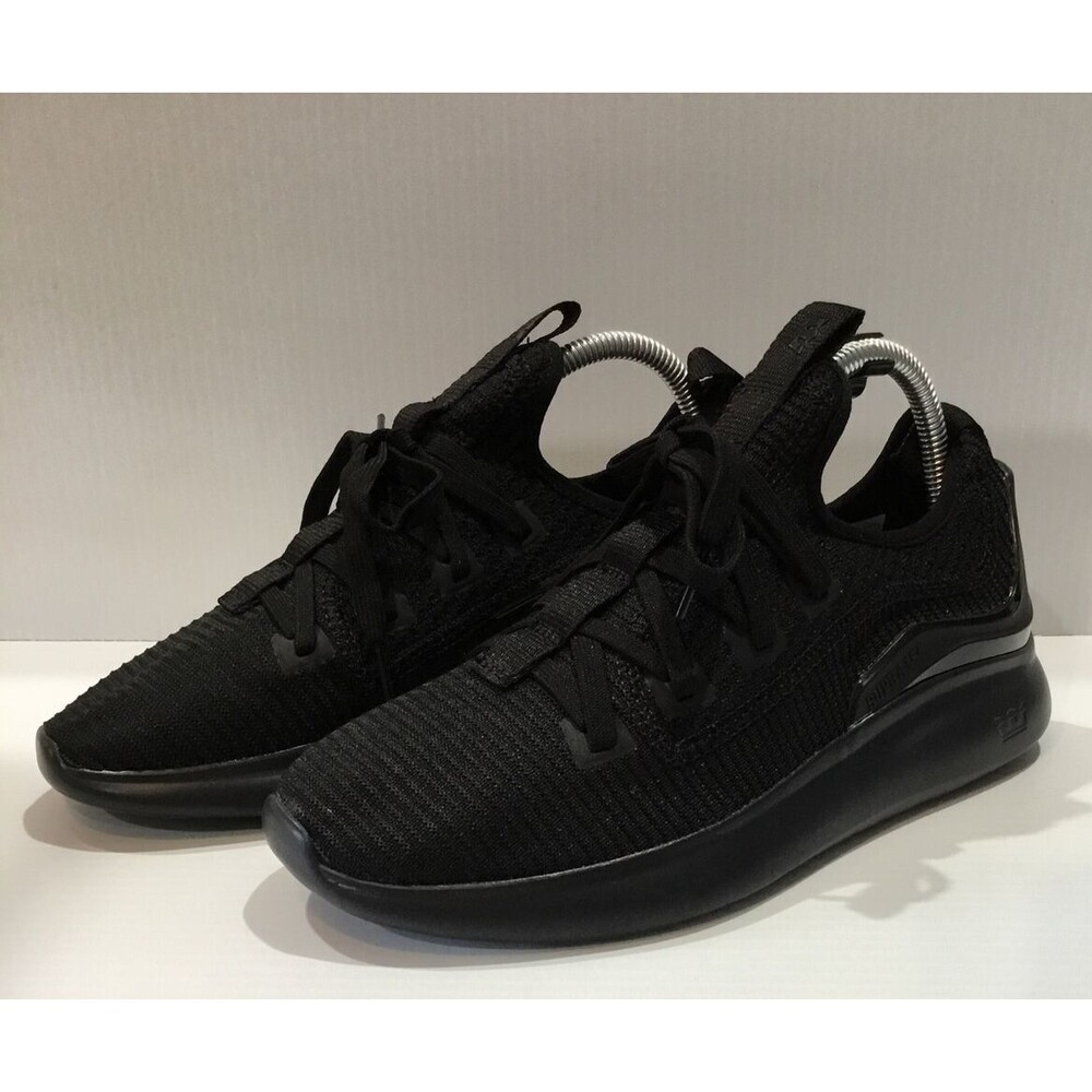 Supra Factor  Running Shoes Athletic Fitness Sport Black Knit Men's 8
